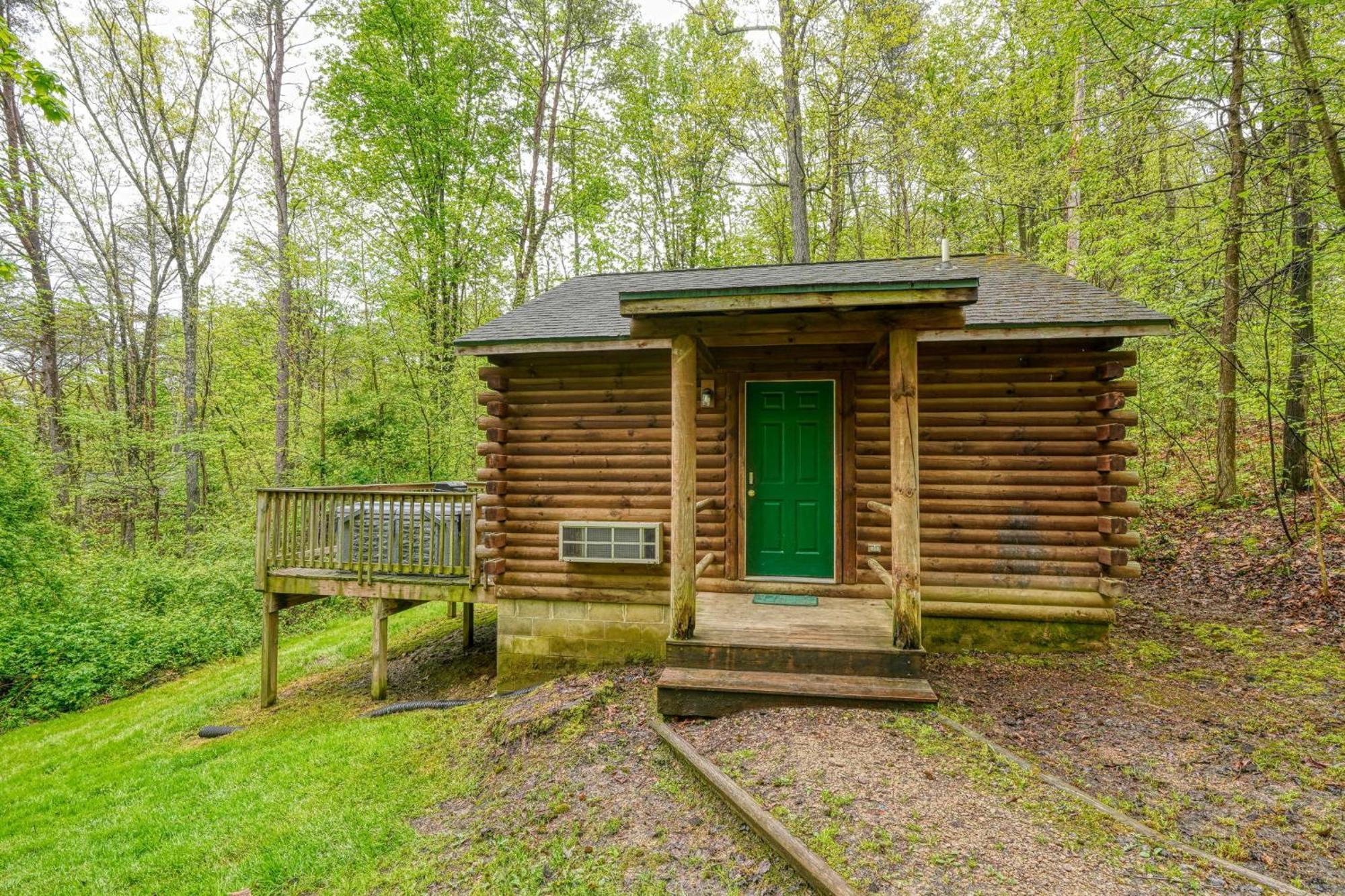 Blue Rose Cabins - Big Woody Cabin โลแกน ภายนอก รูปภาพ
