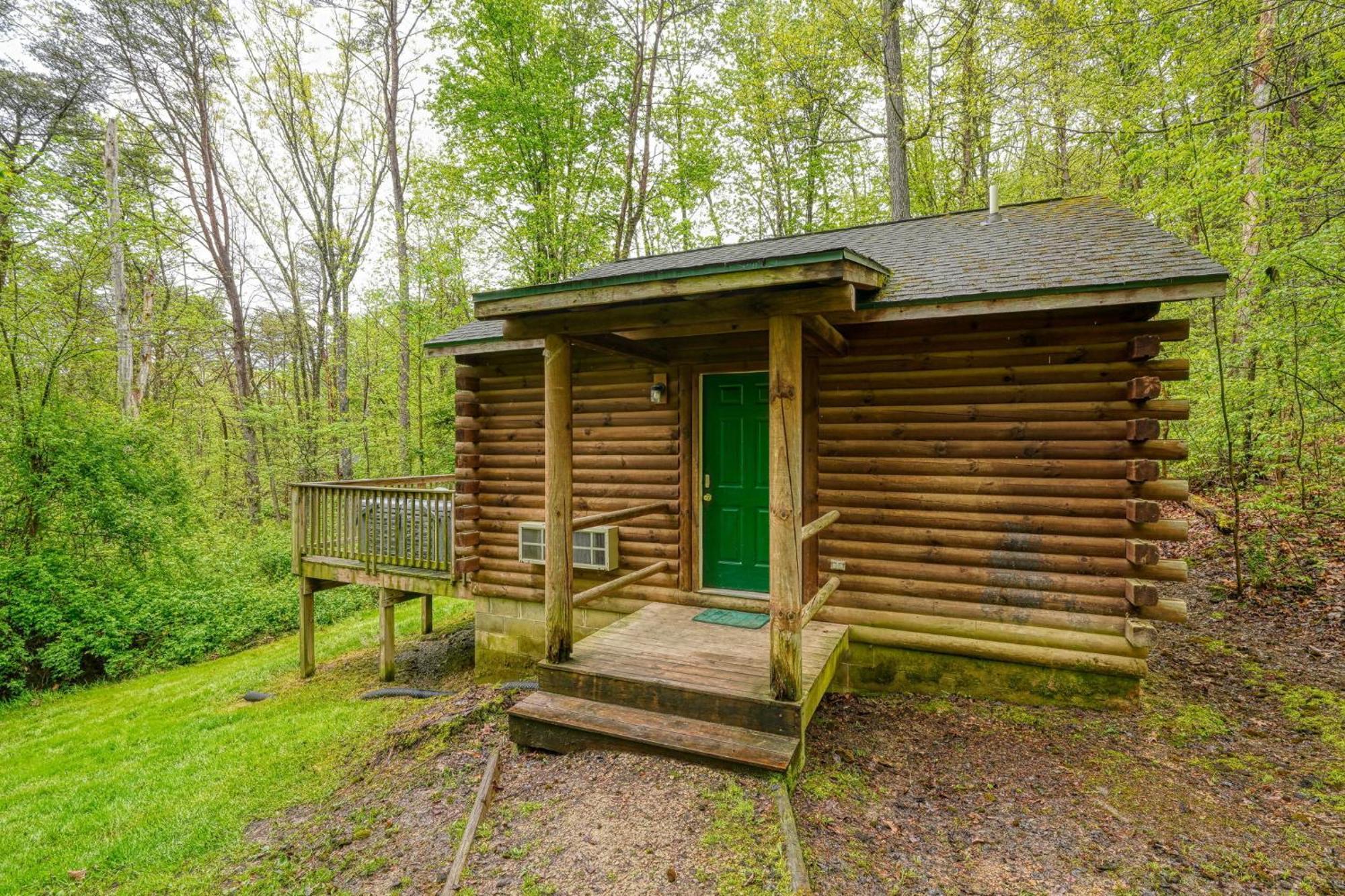 Blue Rose Cabins - Big Woody Cabin โลแกน ภายนอก รูปภาพ